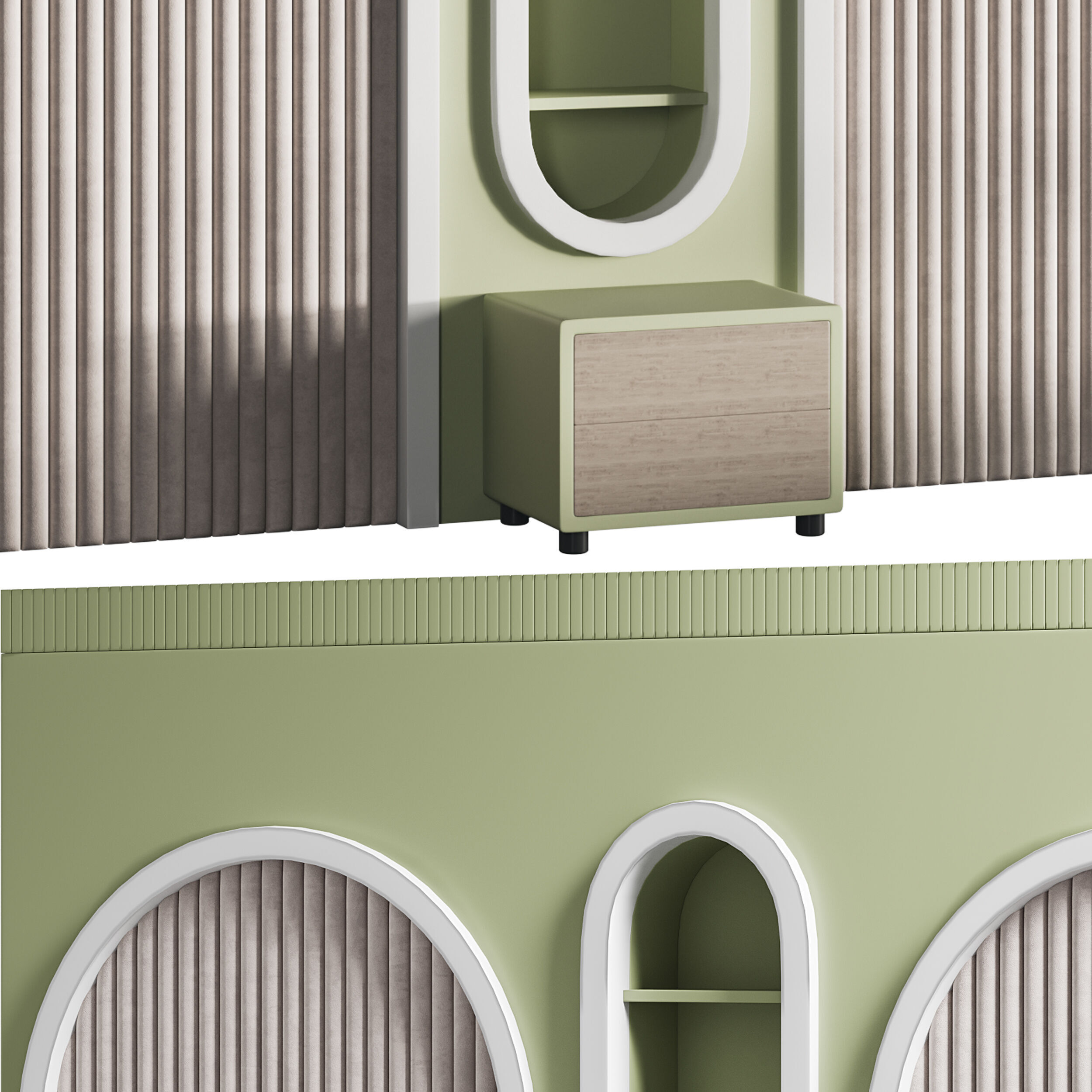 Kids wall panell 11 3D model_11