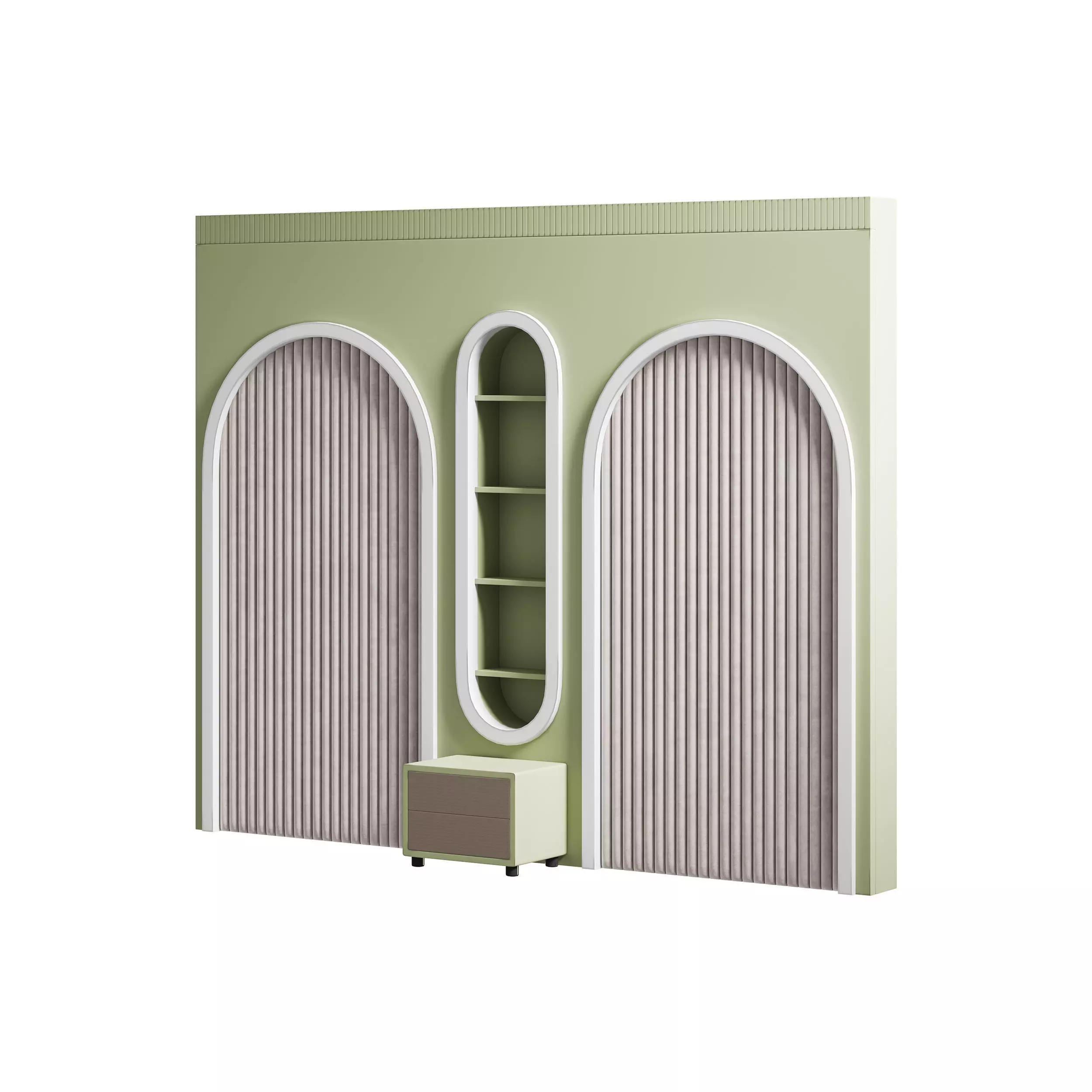 Kids wall panell 11 3D model_0