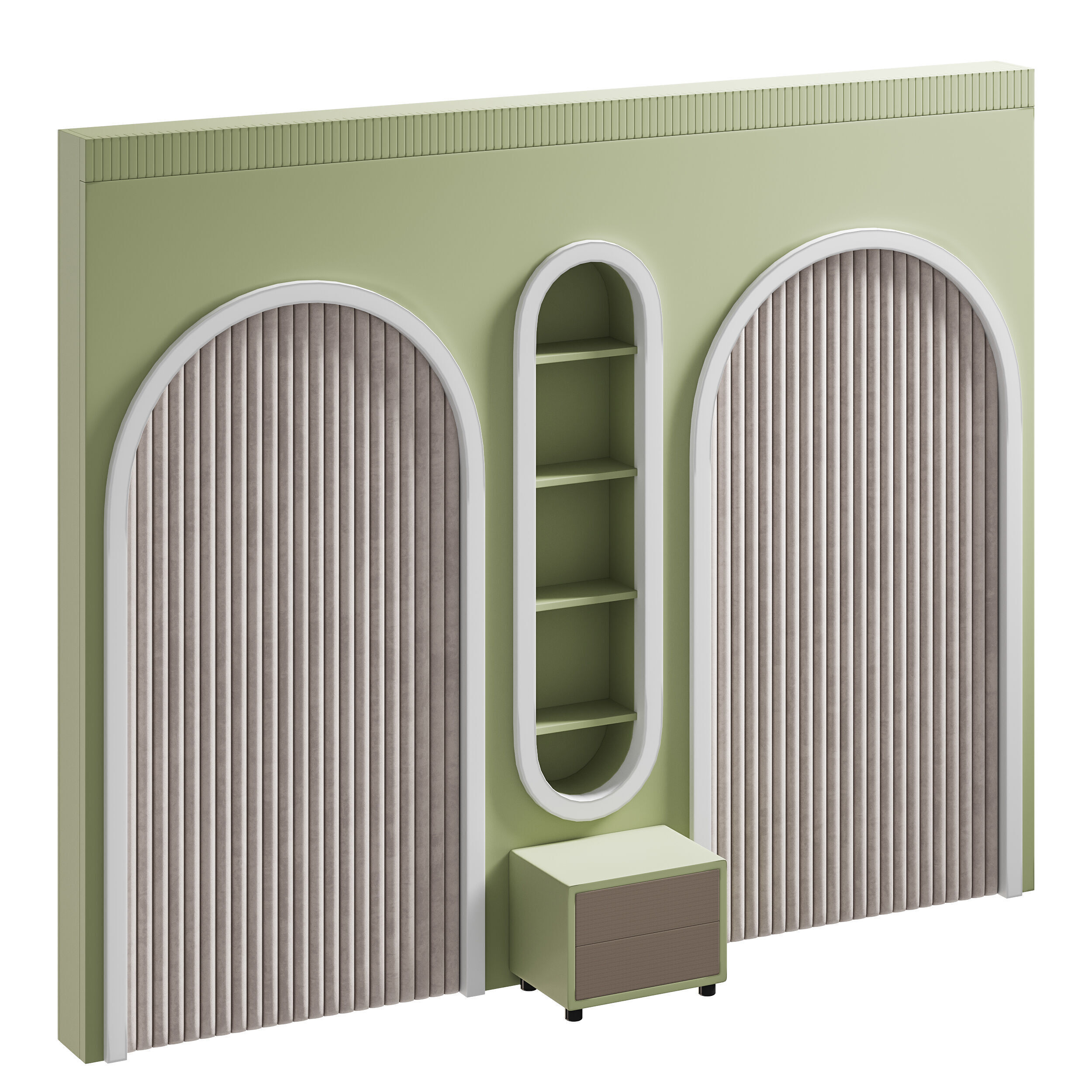 Kids wall panell 11 3D model_3