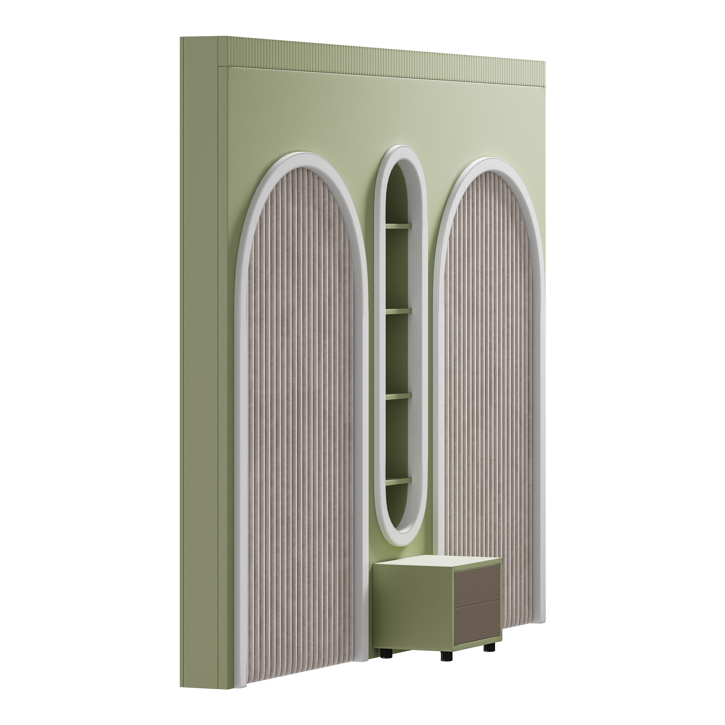 Kids wall panell 11 3D model_6