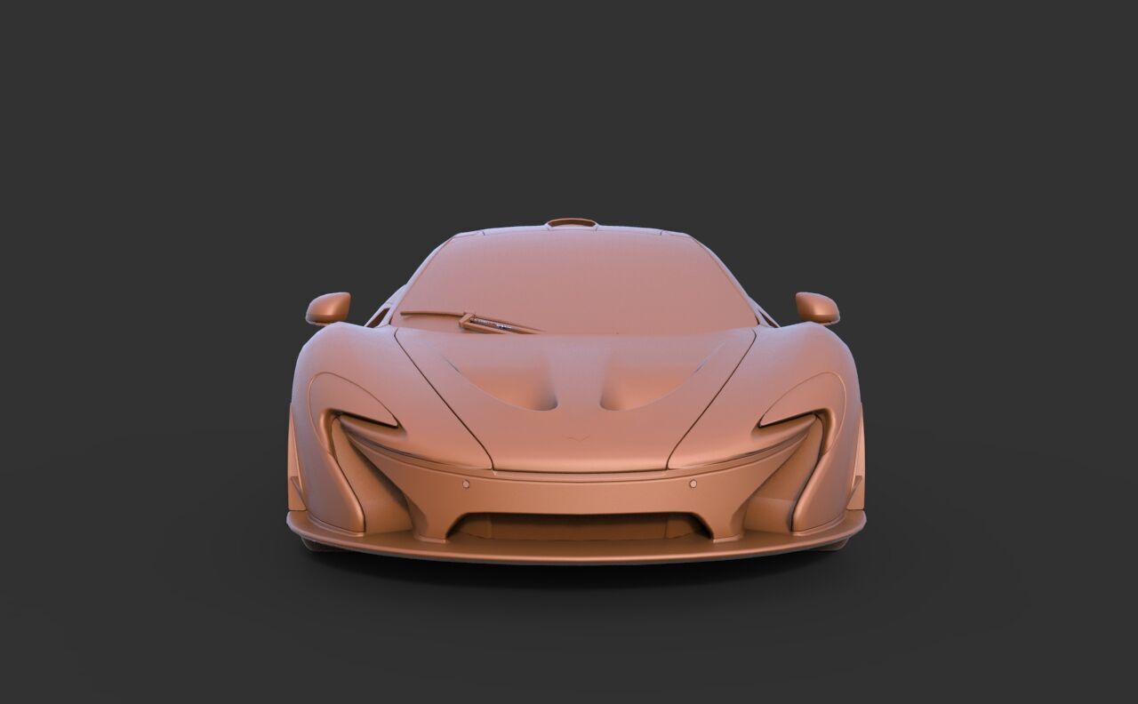 Mclaren P1 3D print model_1