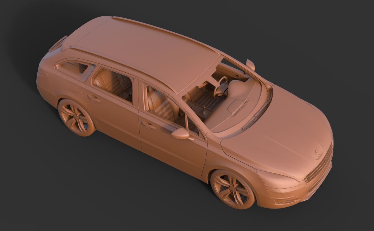 PEUGEOT 508 SW 3D print model_6