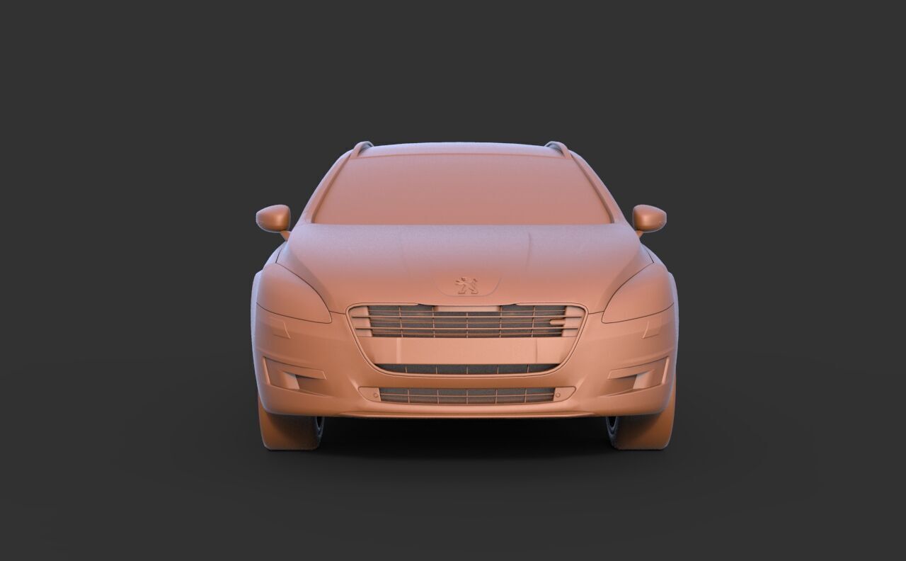 PEUGEOT 508 SW 3D print model_1