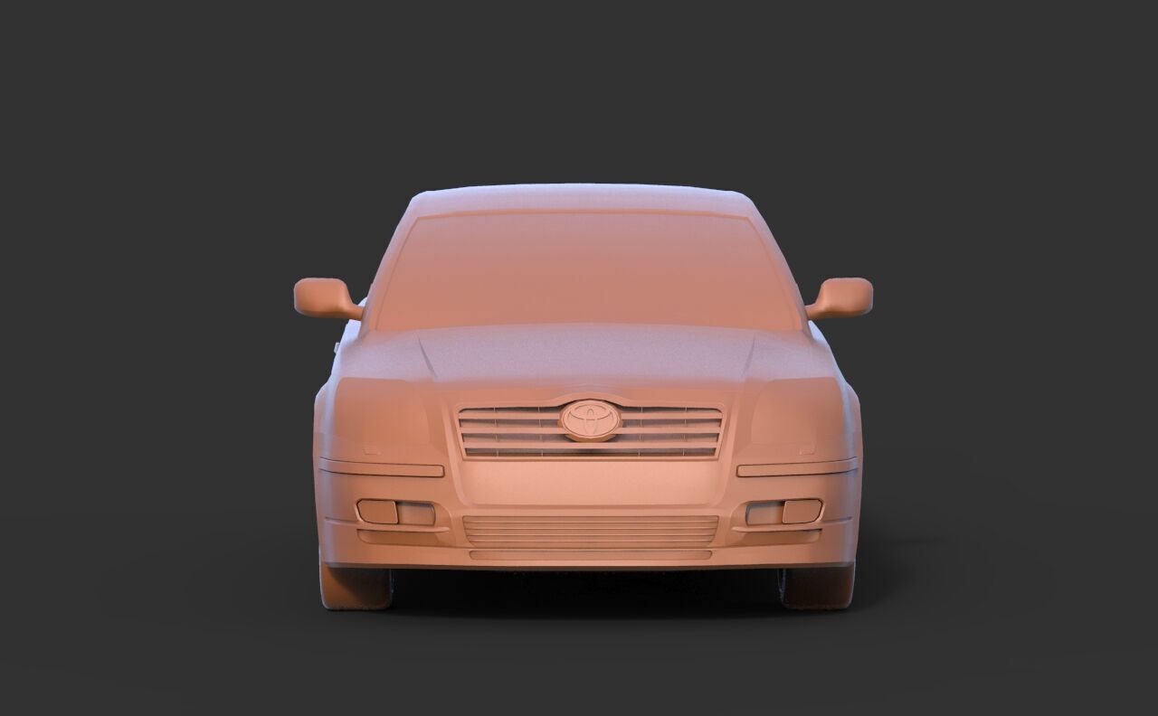 Toyota Avensis 3D print model_1