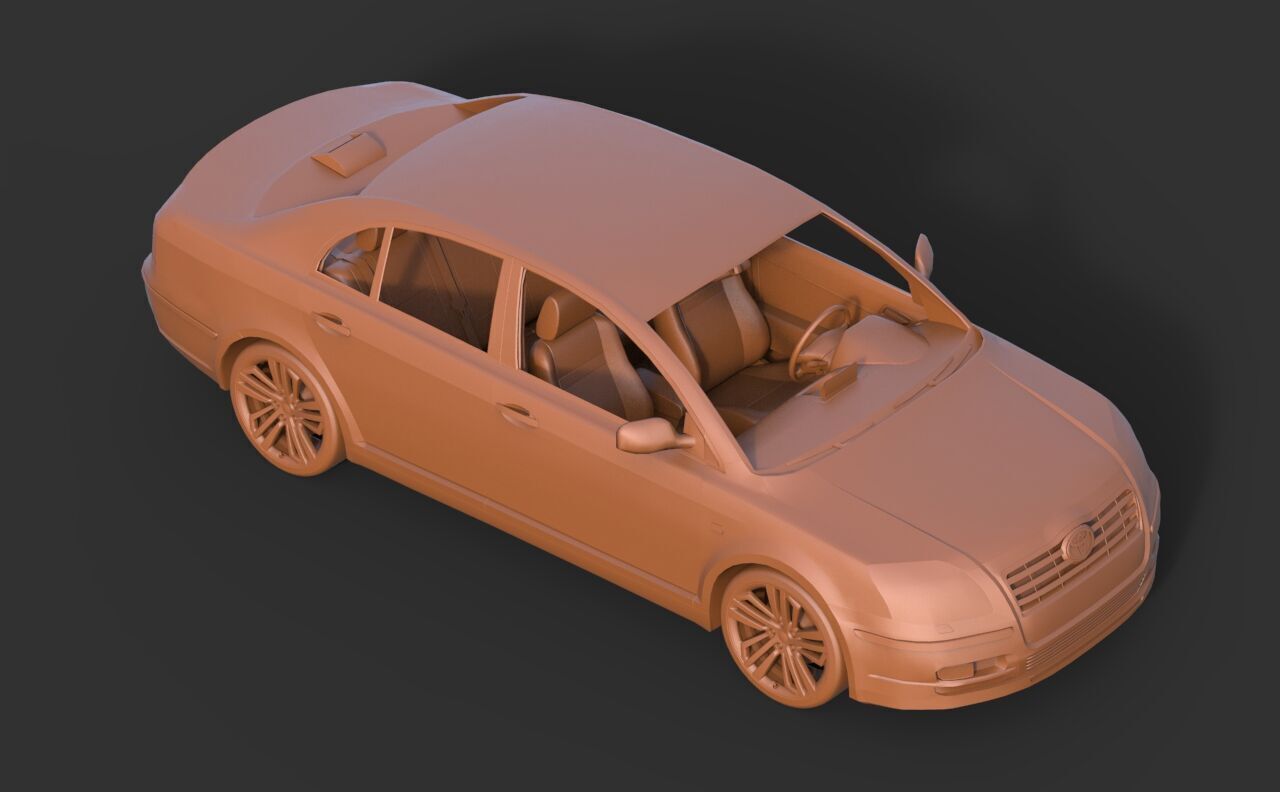 Toyota Avensis 3D print model_6