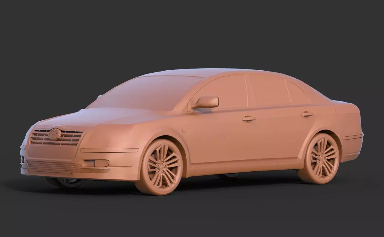 Toyota Avensis 3D print model_0