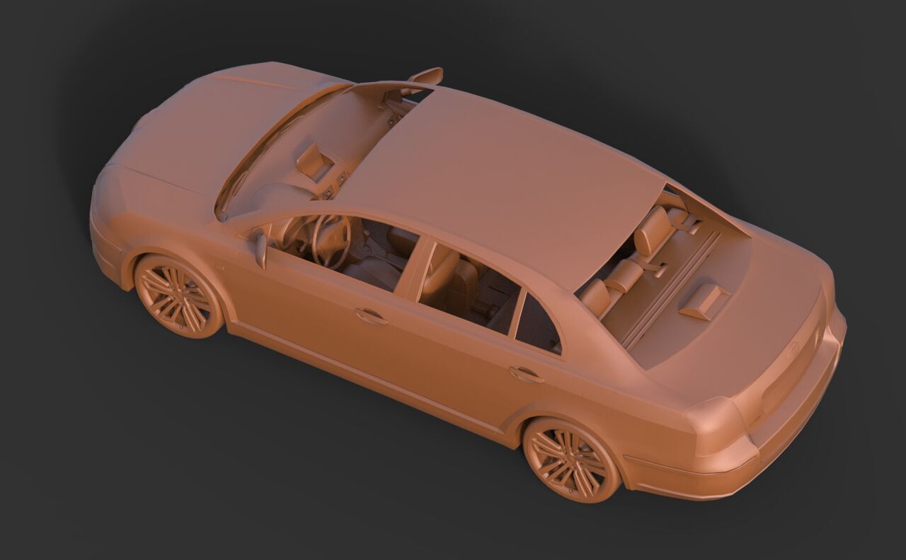 Toyota Avensis 3D print model_5