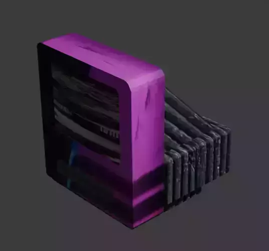 VHS Dreamers TV Free 3D model