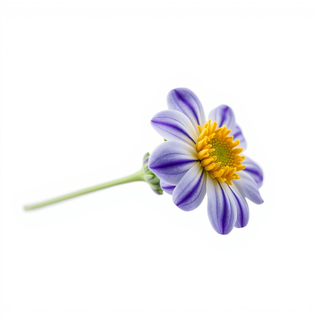 Lavandula Bicolor Flower Gradient Petals model pack Low-poly 3D model_3