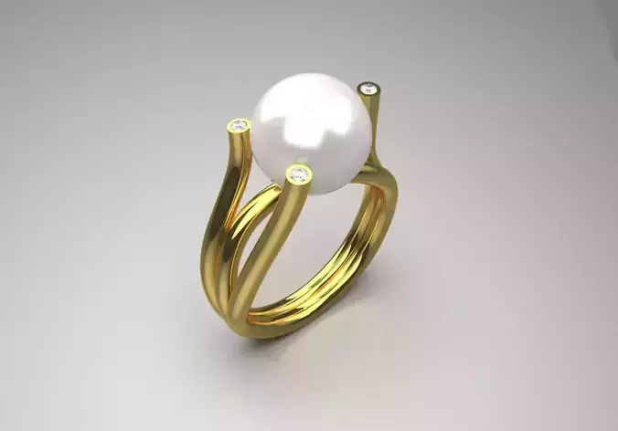 pearl ring pr0013