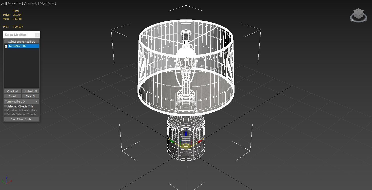 Quarry Table Lamp 3D model_8