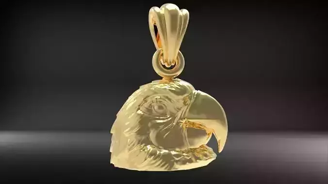 Parrot Head Pendant