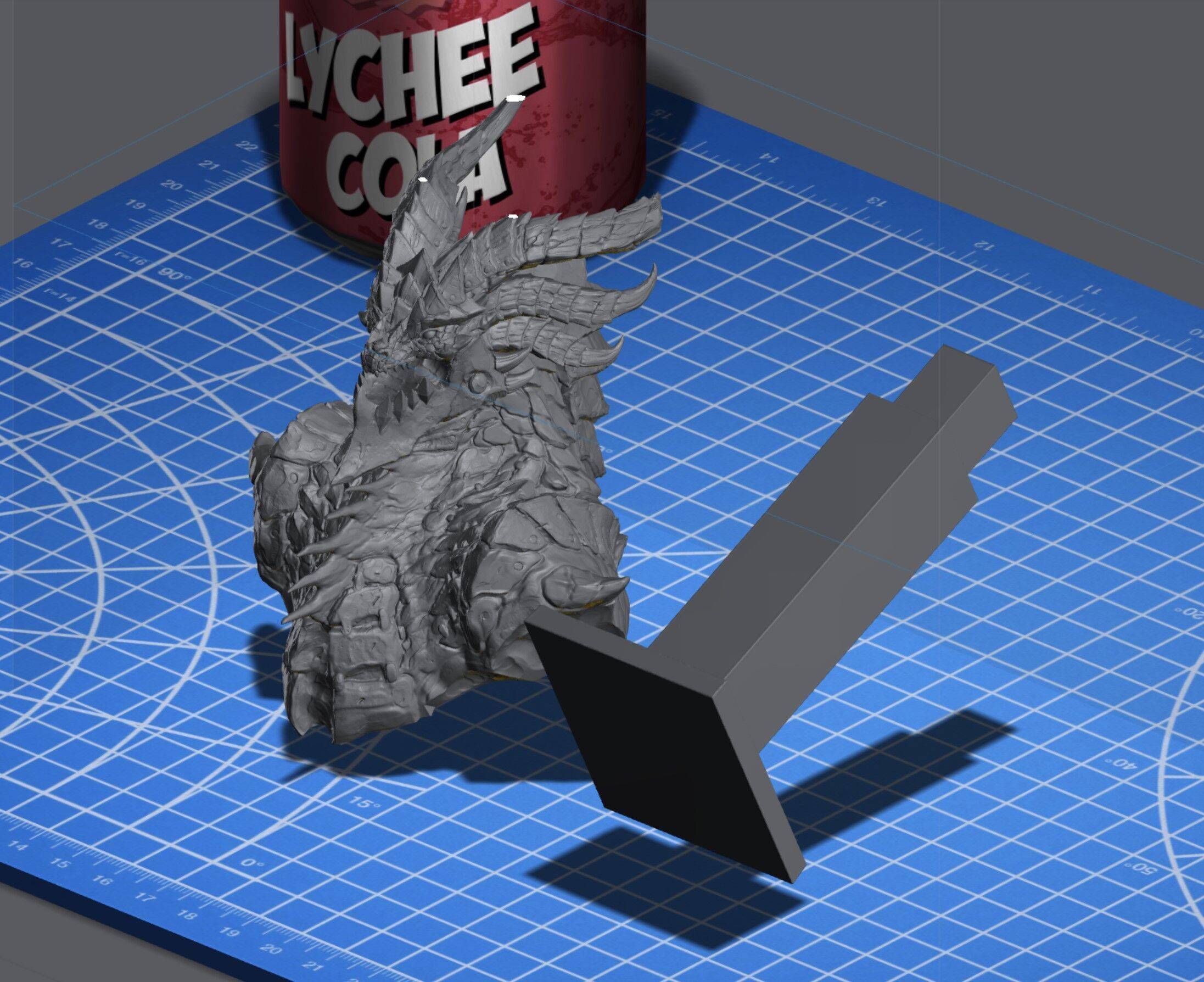 Deathwing Warcraft 3D print model_6
