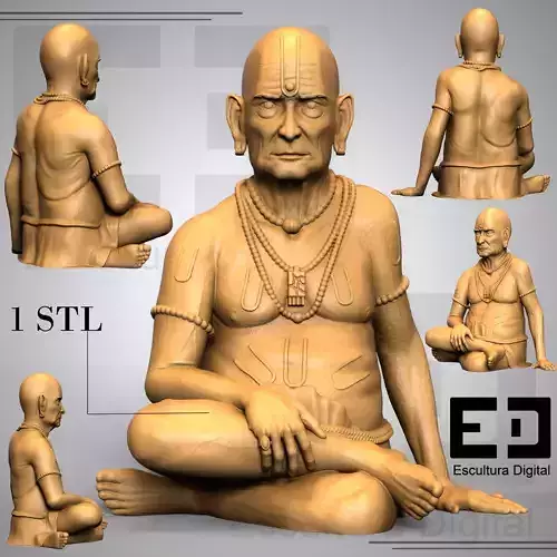 shri swami samrth 3D print model