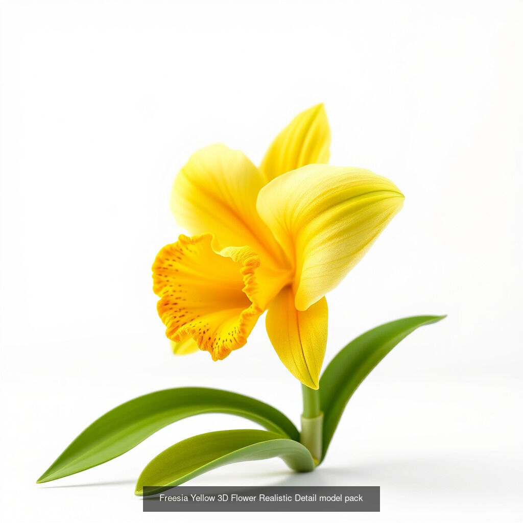Freesia Blossoms 3D Collection _19