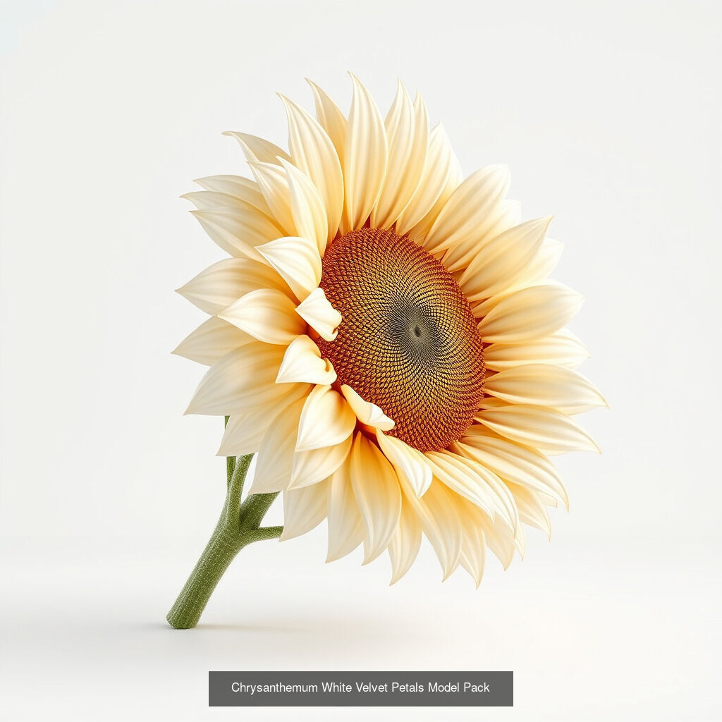 Exquisite Chrysanthemum 3D Model Collection _10