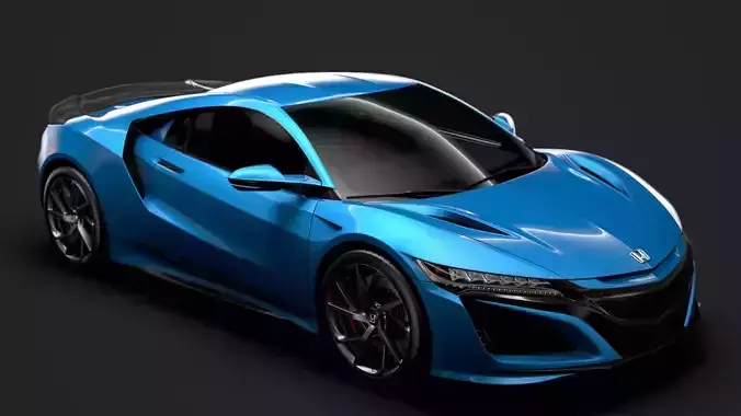 Honda NSX 2020 3D model
