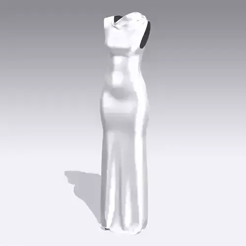 dress white silk satin fabric