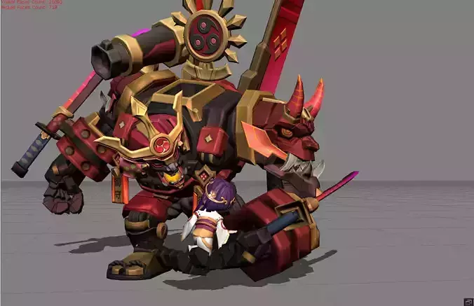 Jawhead Samurai Mech