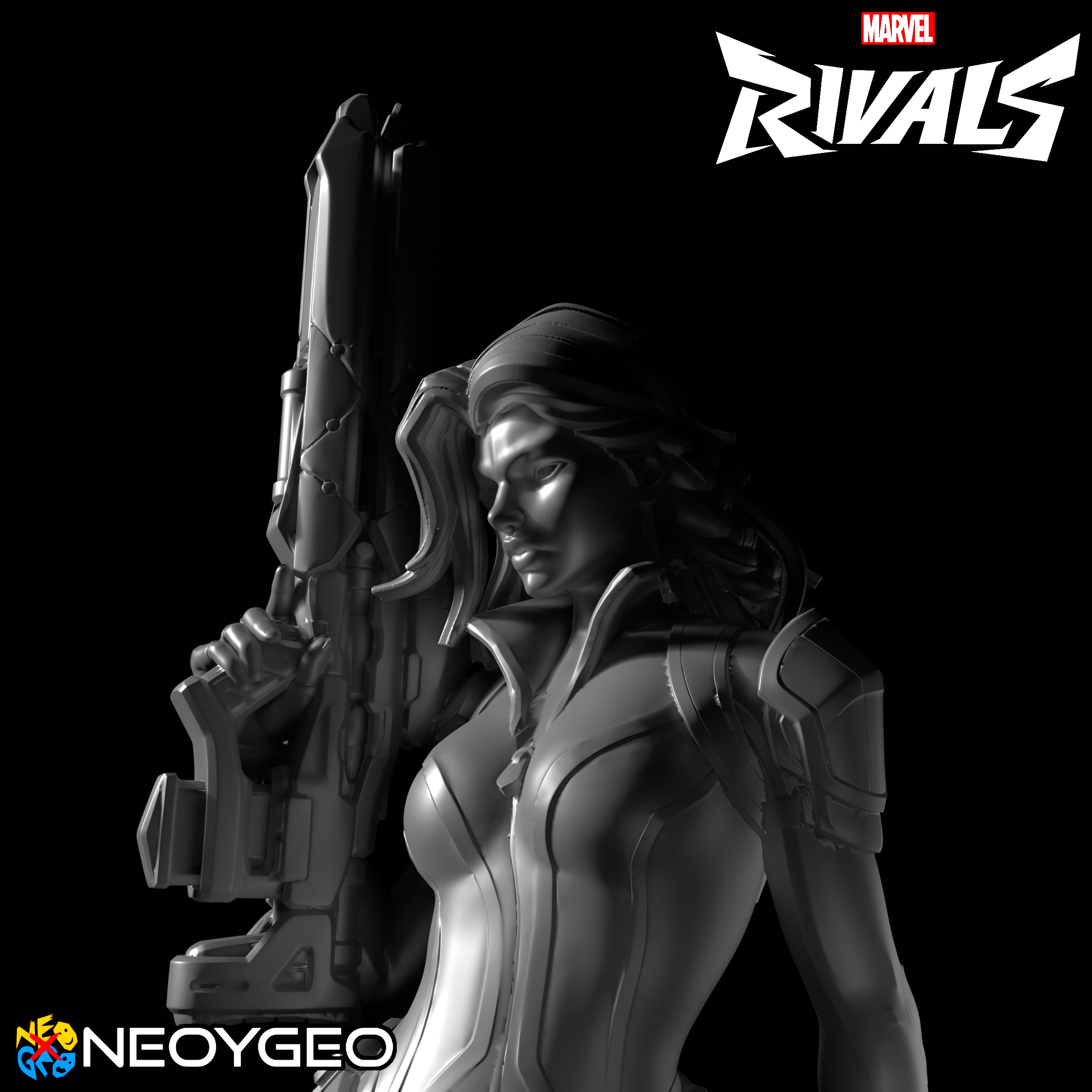 BLACK WIDOW MOVIE - MARVEL RIVALS 3D print model_1