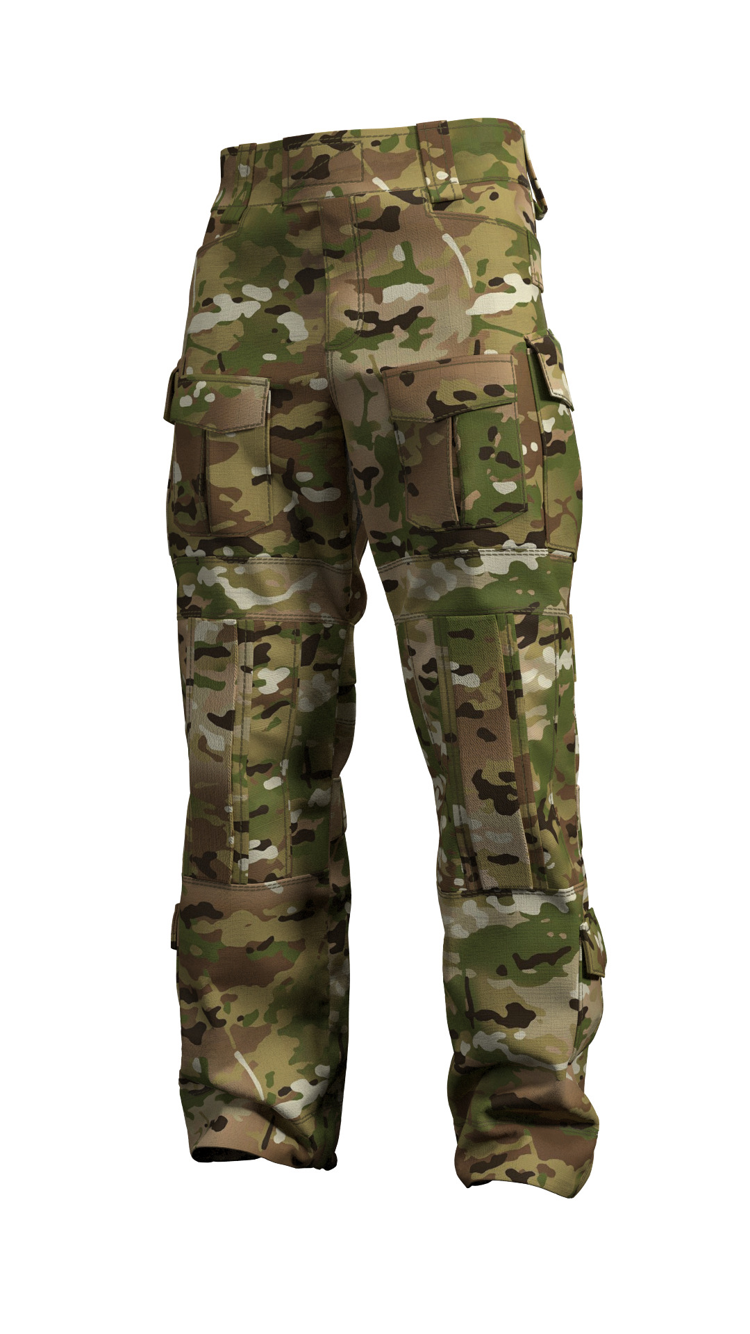 VKPO 3 Russian Army Combat Pants - Marvelous Designer 3D model