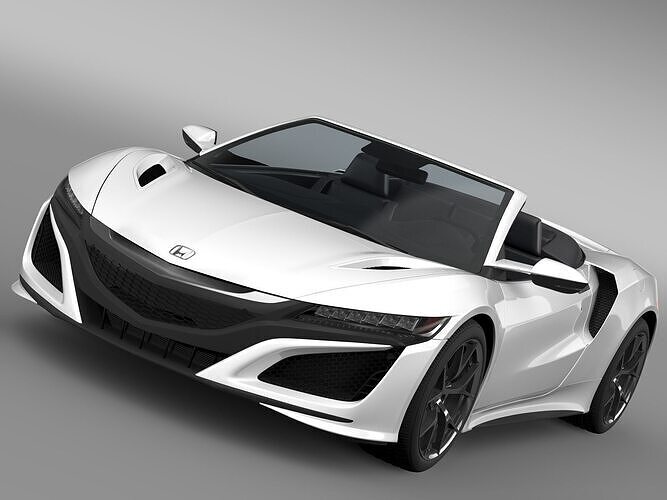 Honda NSX Cabriolet 2017 3D model