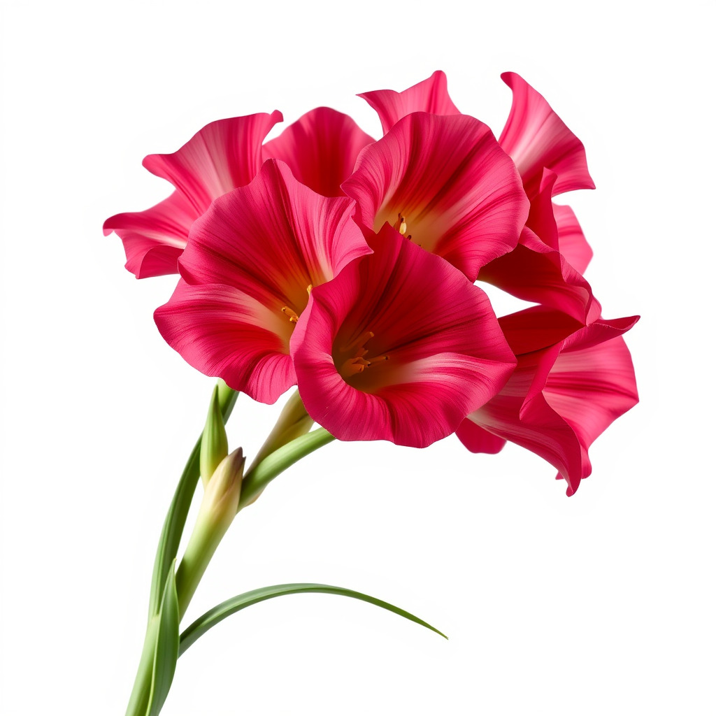 Lush Gladiolus Flowering Plant model pack Low-poly 3D model_3