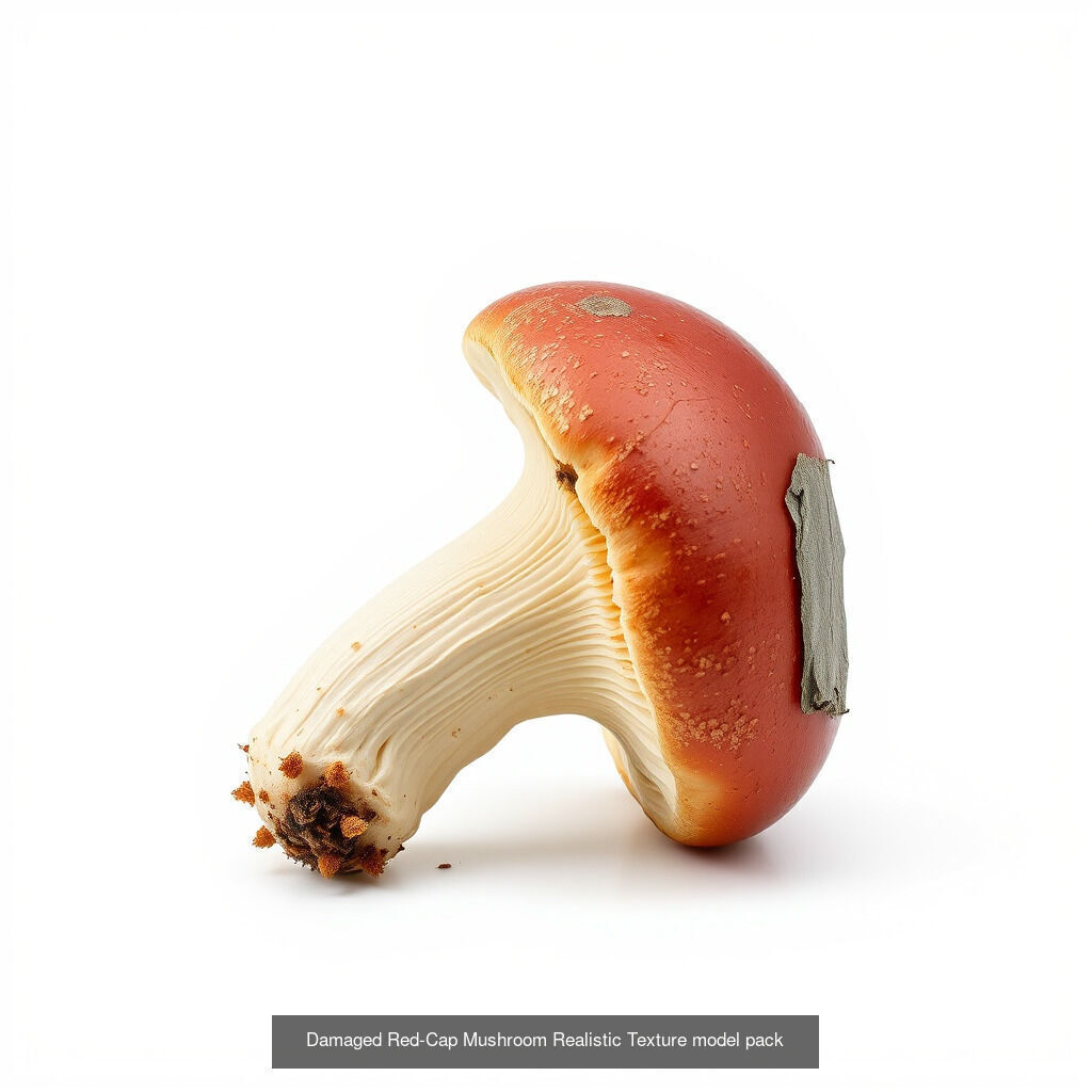 Red-Cap Mushroom 3D Model Collection _21