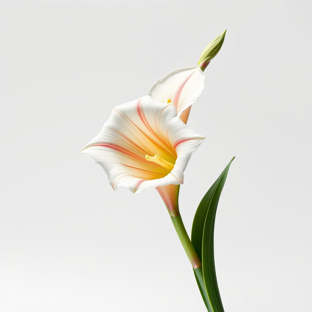 Elegant Gladiolus Floral Sculpture model pack Low-poly 3D model_3