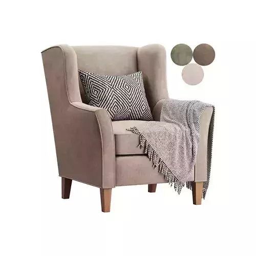 Ottoman Biscuit Armchair