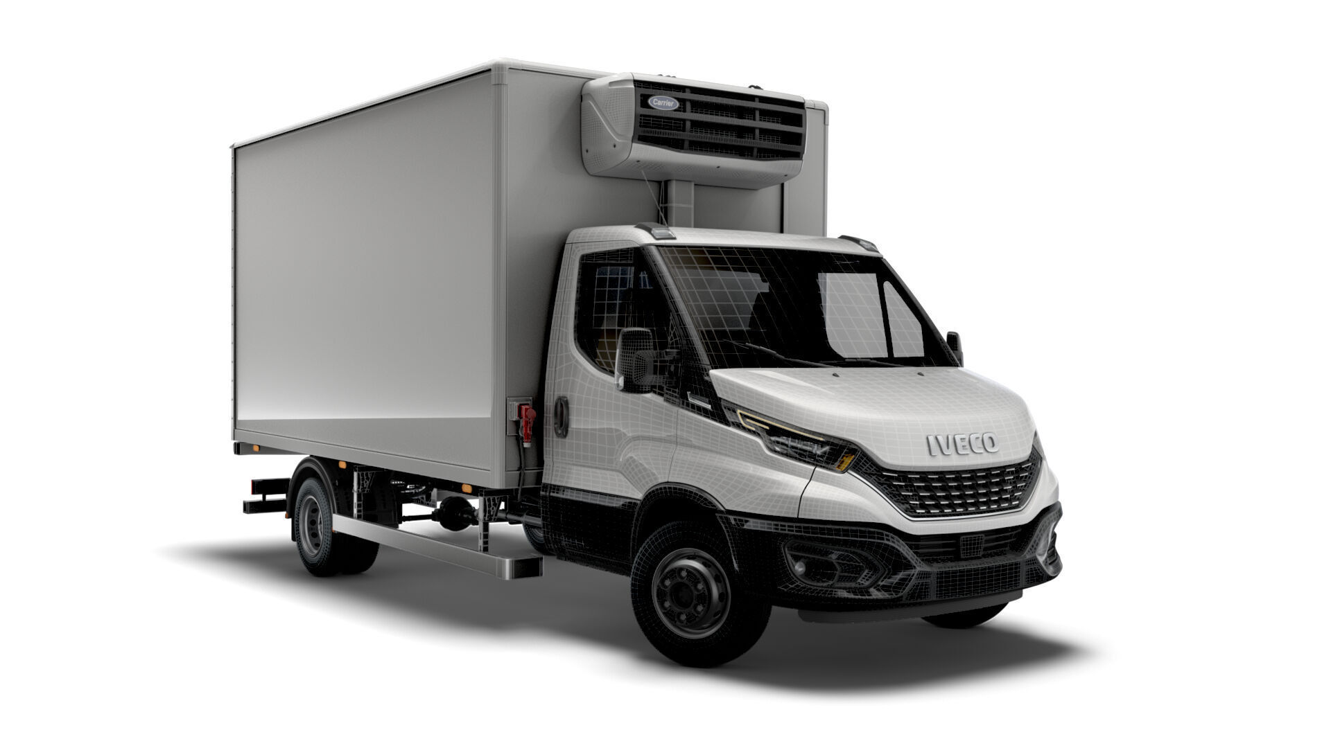 Iveco Daily Refrigerated Rigid 2021 3D model_12