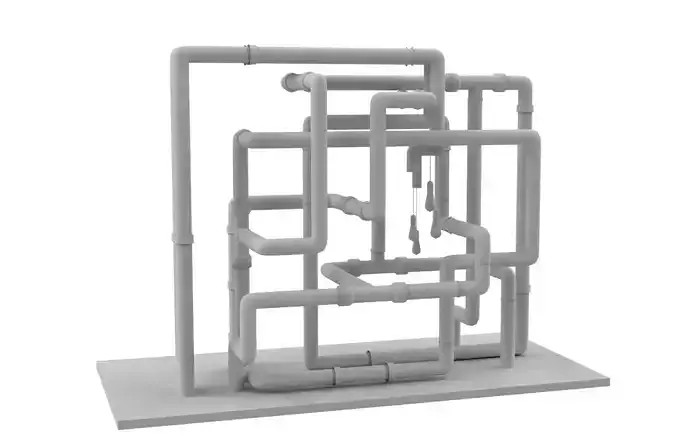 Pipe Industrial Custom Light Design