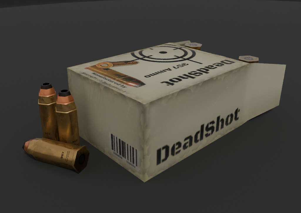 Ammo Box Pack Game Ready Low-poly 3D model_6