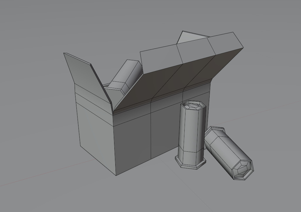 Ammo Box Pack Game Ready Low-poly 3D model_39
