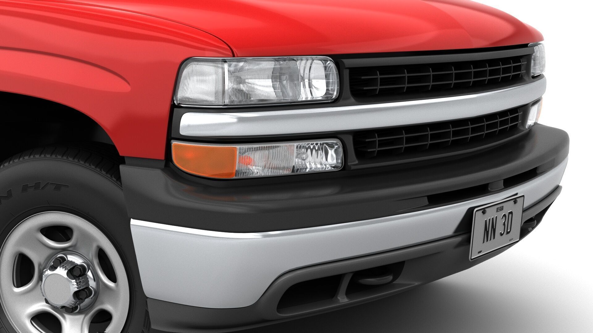 GENERIC PICKUP TRUCK 31 3D model_8