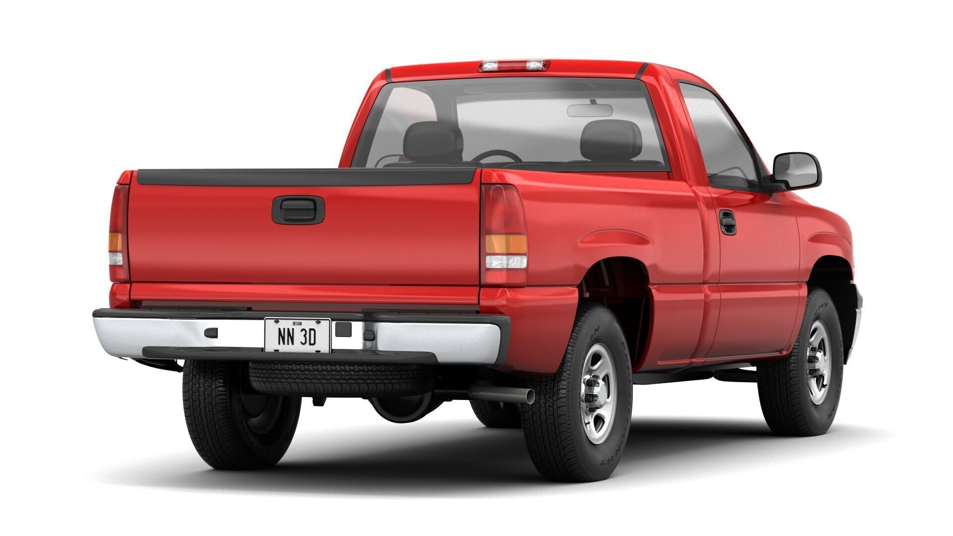GENERIC PICKUP TRUCK 31 3D model_1