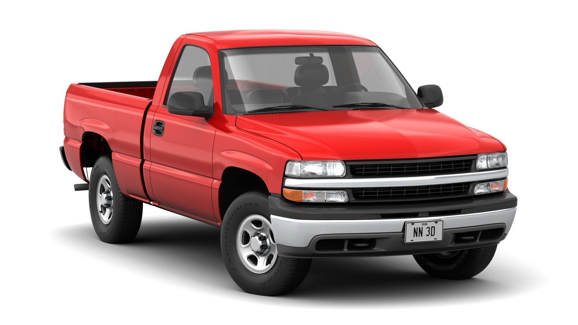GENERIC PICKUP TRUCK 31 3D model_2