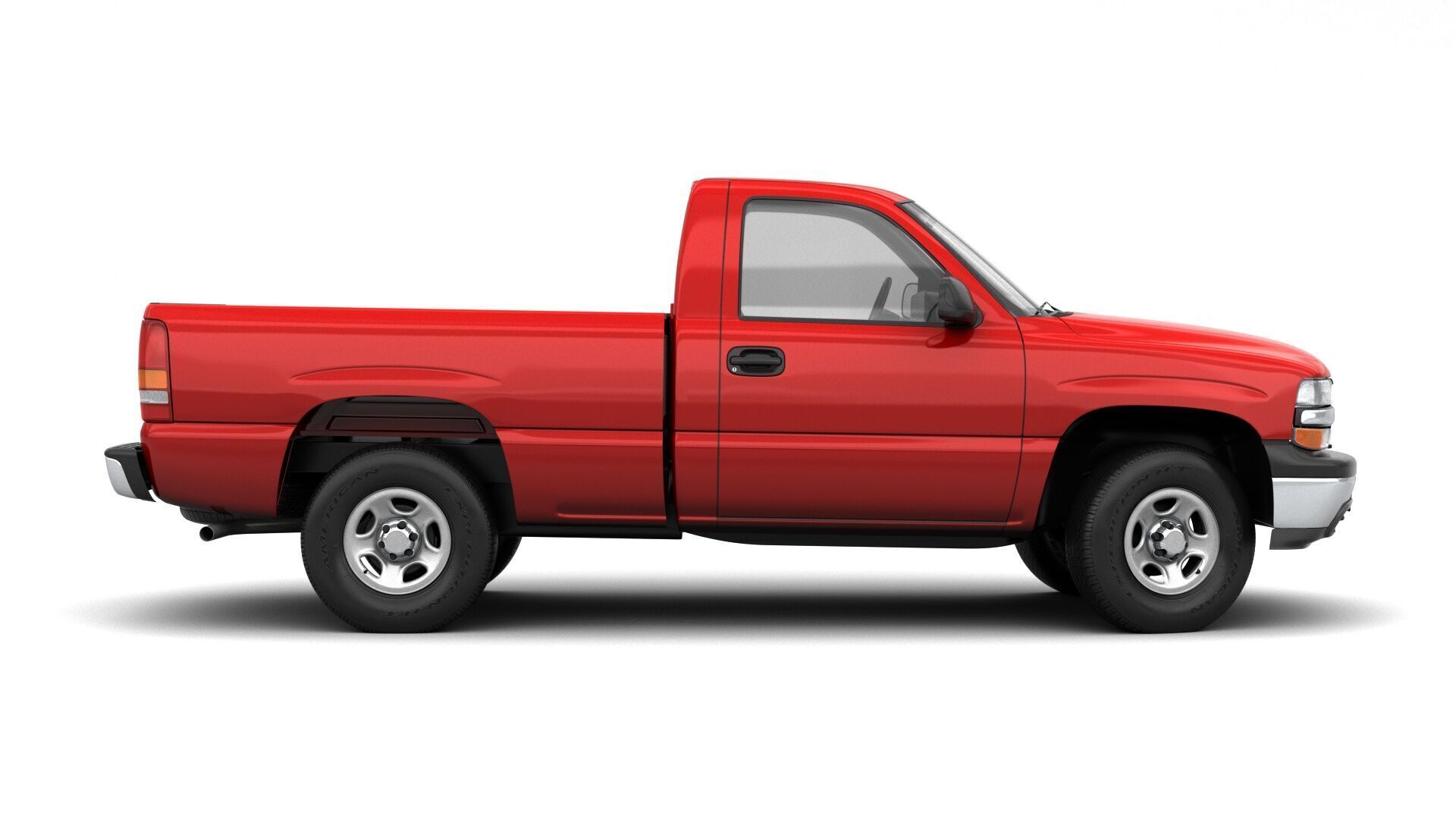 GENERIC PICKUP TRUCK 31 3D model_4