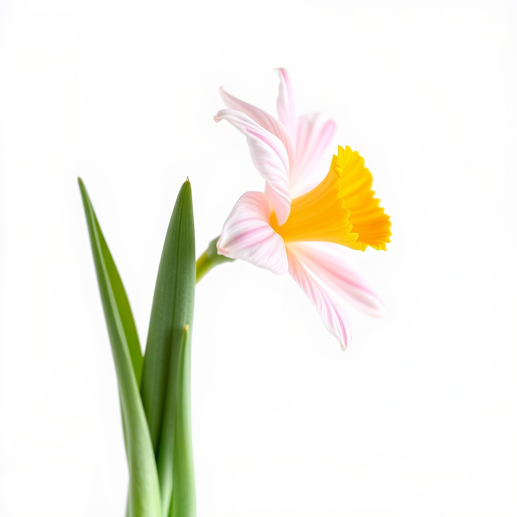 Narcissus Flower Realistic Botanical model pack Low-poly 3D model_3