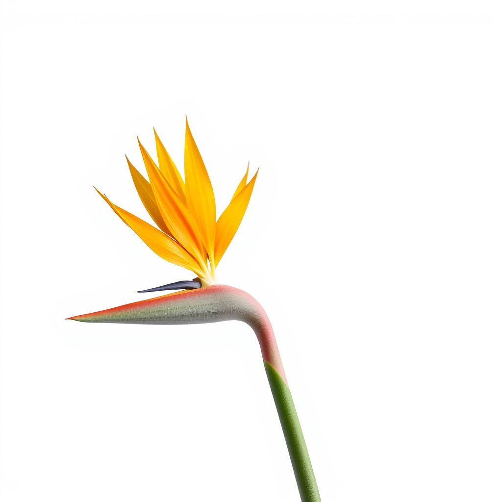 Strelitzia Flower Elegance model pack Low-poly 3D model_3