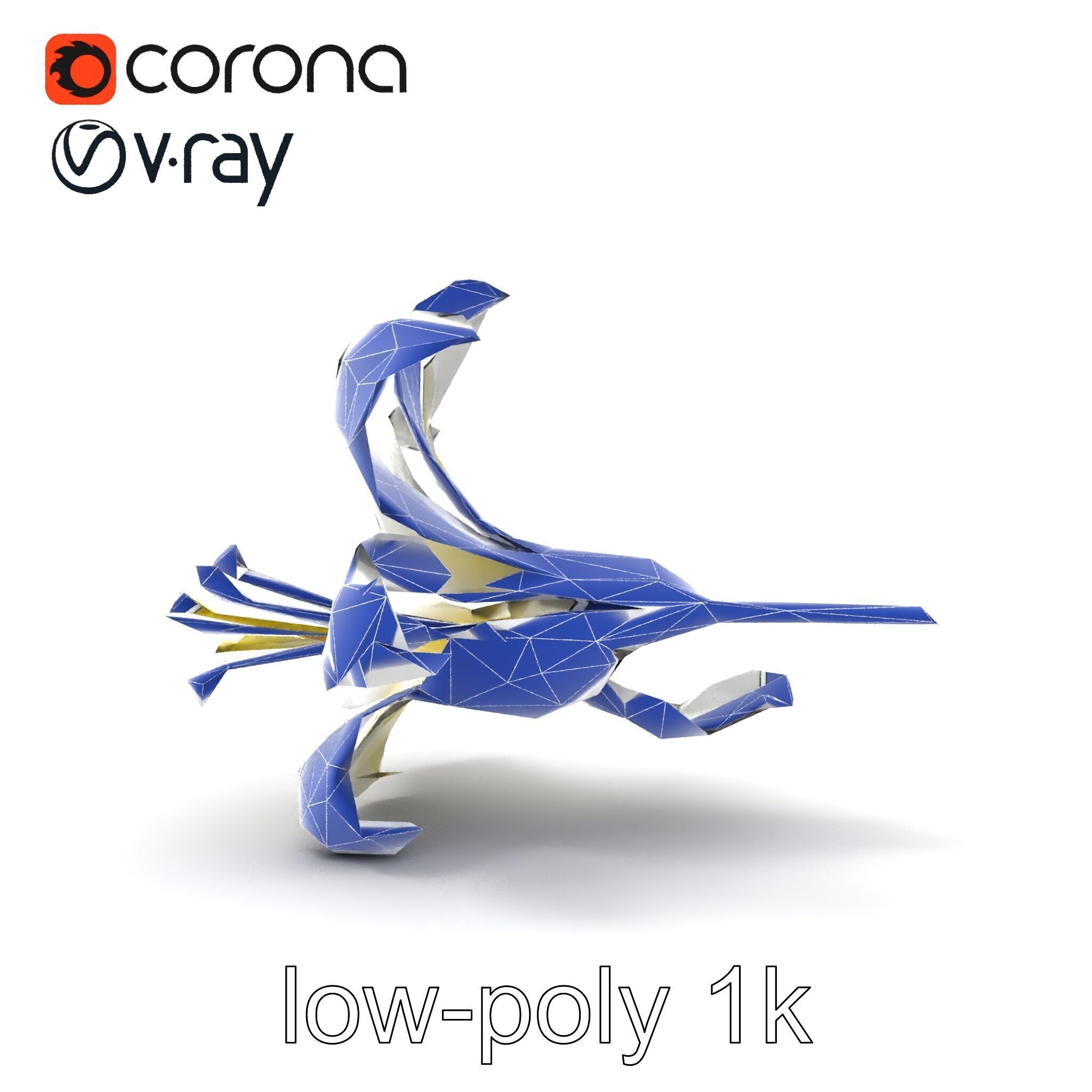 White Lily Candidum Flower model pack Low-poly 3D model_12