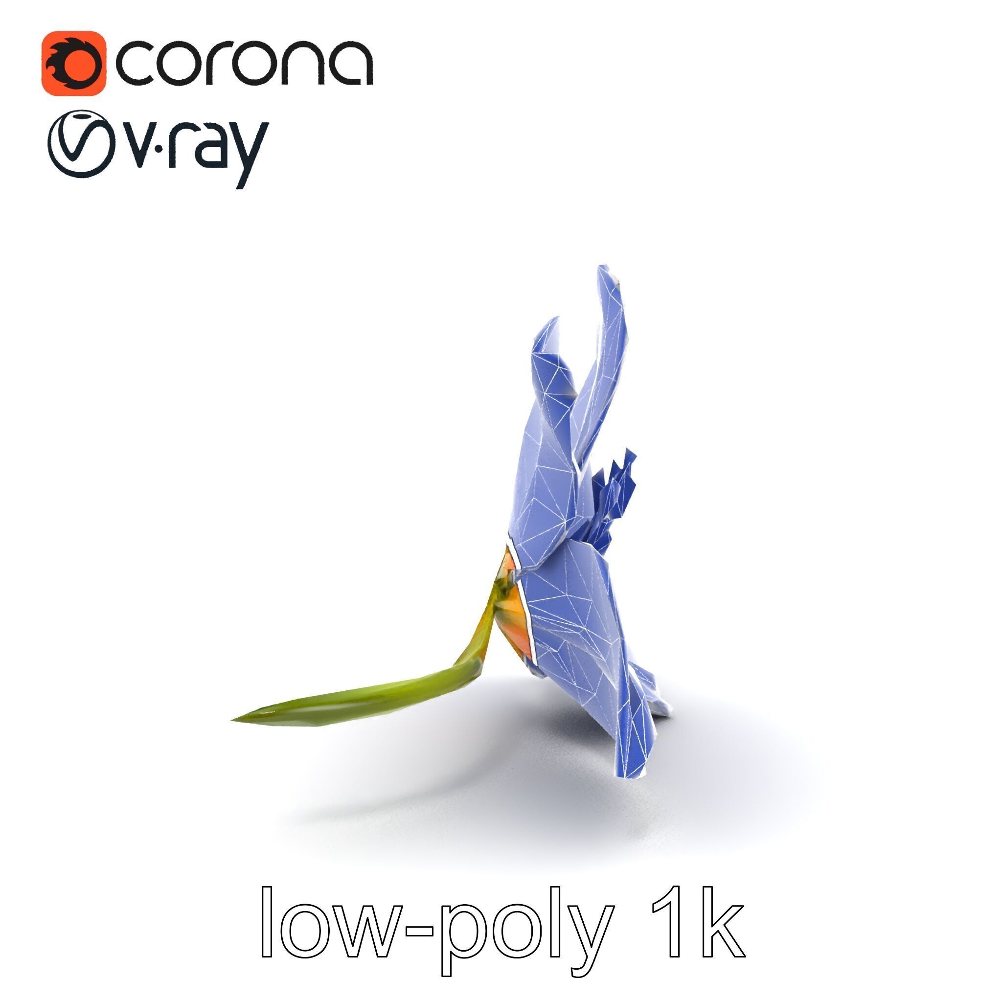 Asiatic Lily Bright Petal Texture model pack Low-poly 3D model_30
