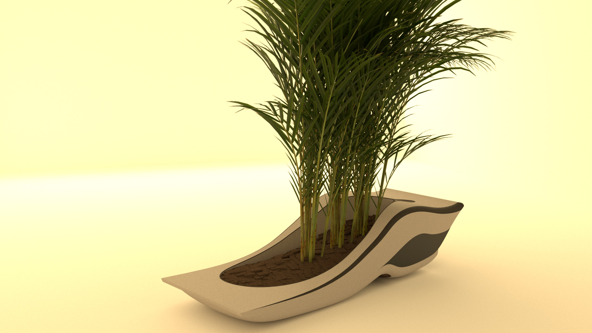 Plant Pot 3D print model_1
