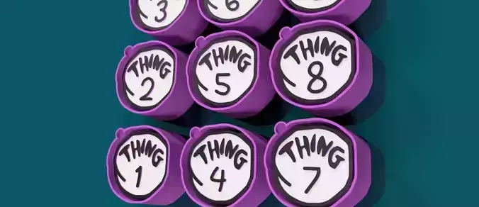 Number Tag Mold to mold silicone