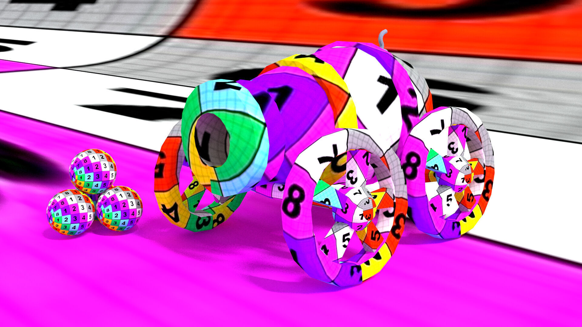 laos Toon Cannon Low-poly 3D model_12