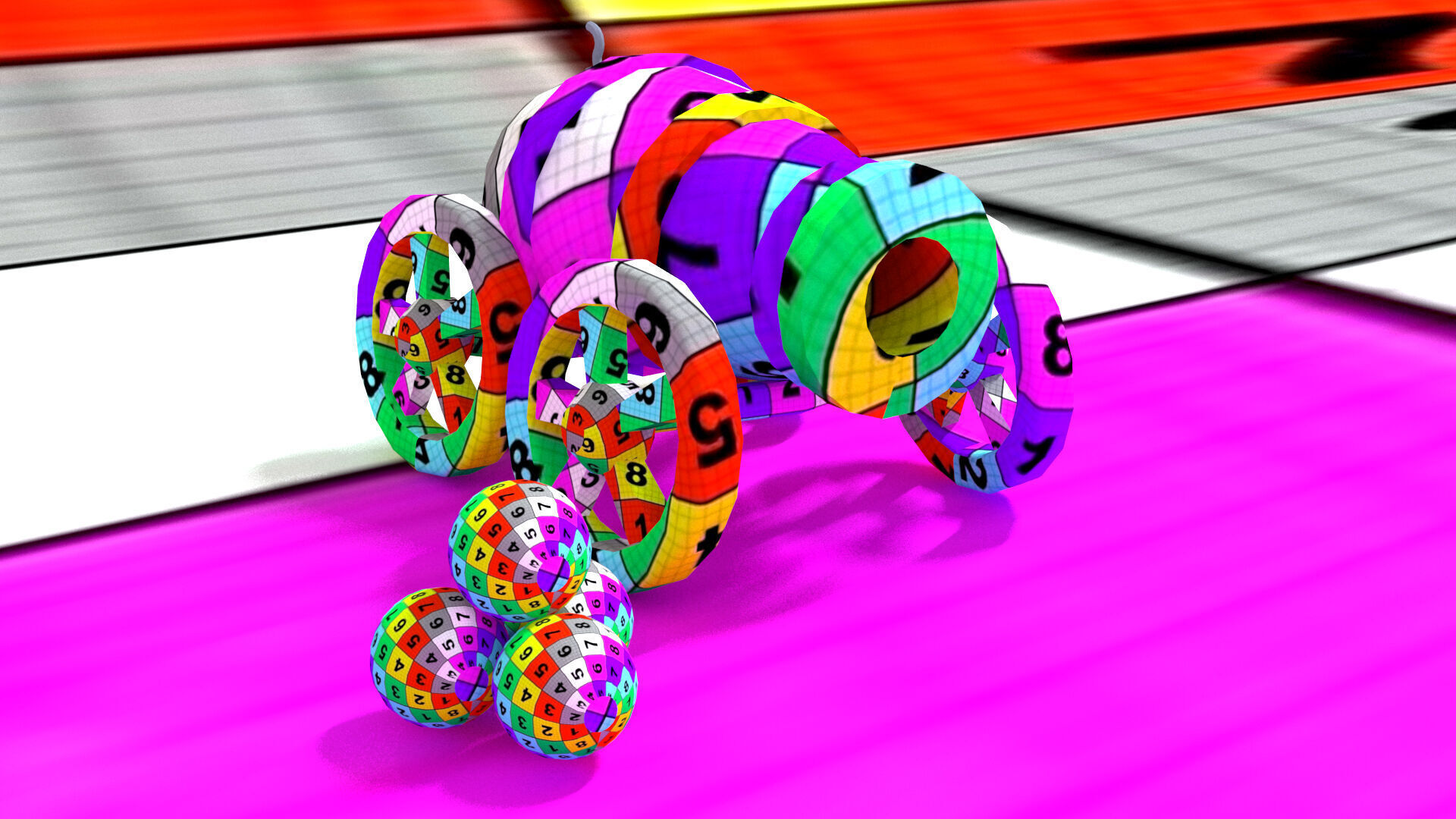 laos Toon Cannon Low-poly 3D model_11