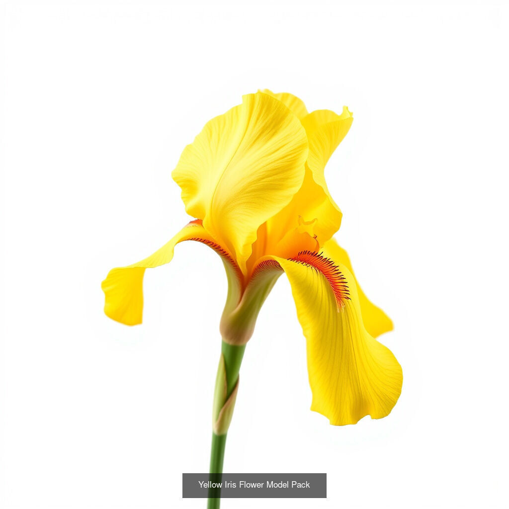 Exquisite Iris 3D Model Collection _13