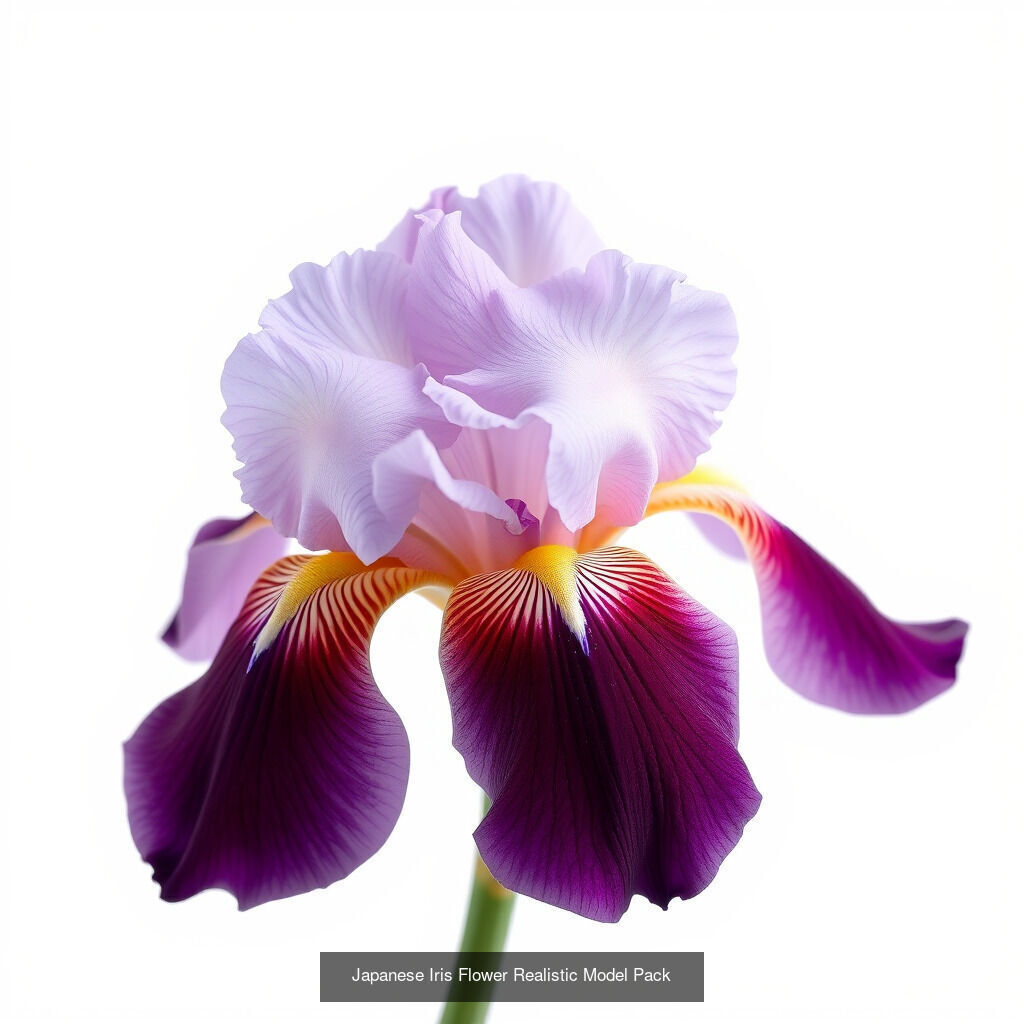 Exquisite Iris 3D Model Collection _5