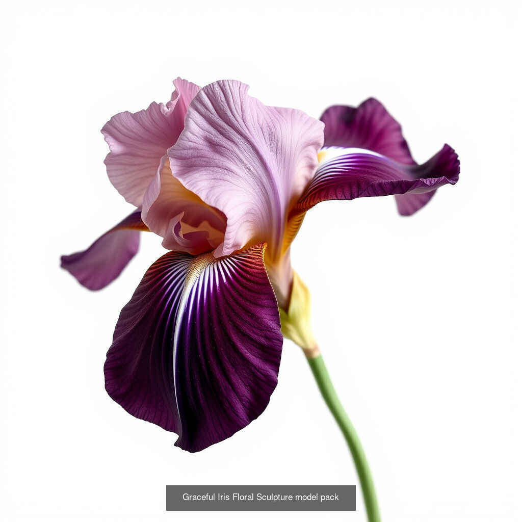Exquisite Iris 3D Model Collection _6