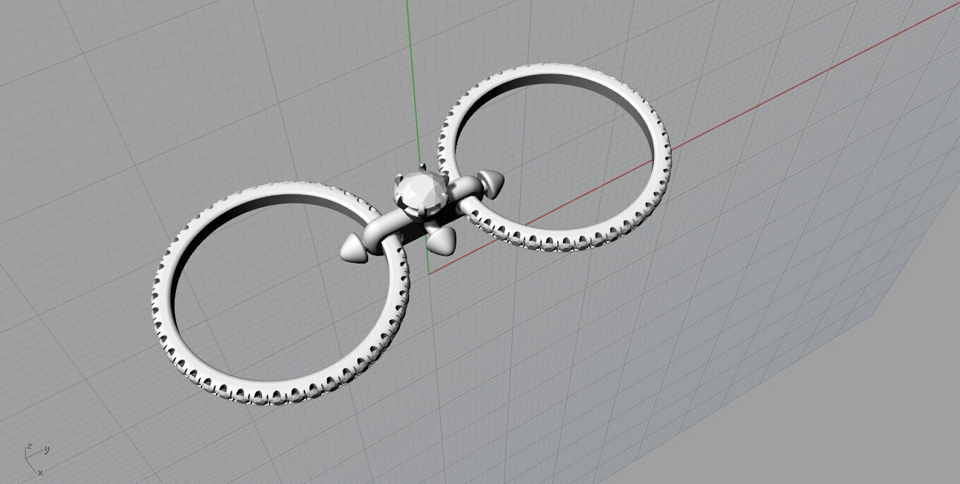 Tiffany ring 3D print model_8